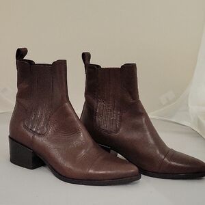 Vagabond Black Leather Footwear